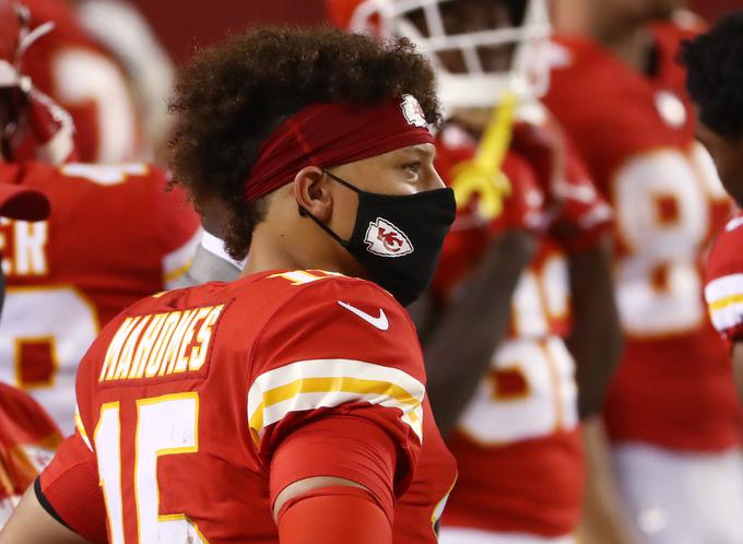 Mahomes se z žvižgi ni ukvarjal, na igrišču je opravil svoje delo, tako kot na zadnjem Super Bowlu. | Foto: Getty Images