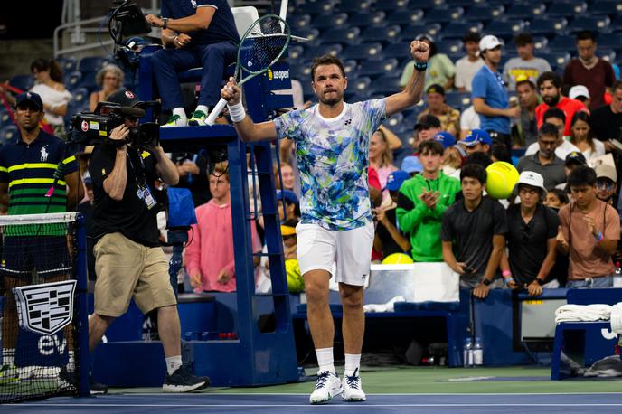 Stan Wawrinka | Stan Wawrinka je dobil prvi dvoboj na US Opnu po štirih letih. | Foto Reuters