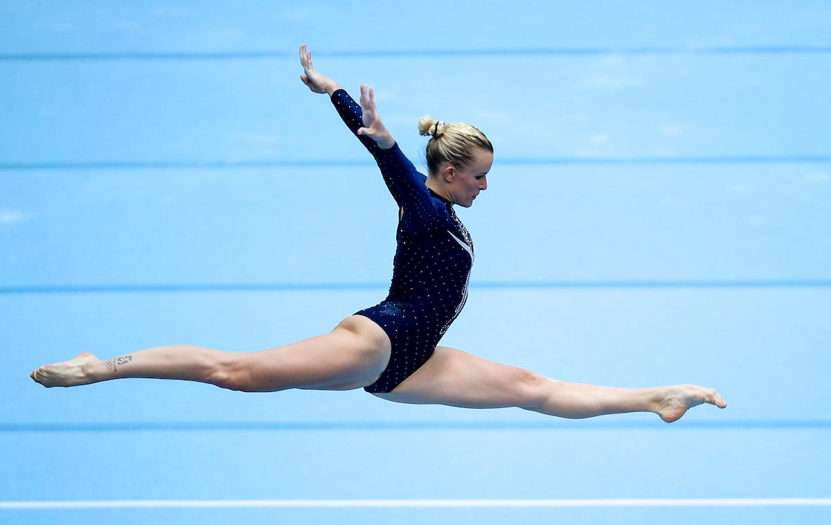 Adela Šajn | Adela Šajn bop nastopila v finalu na gredi in parterju. | Foto Matic Klanšek Velej/Sportida