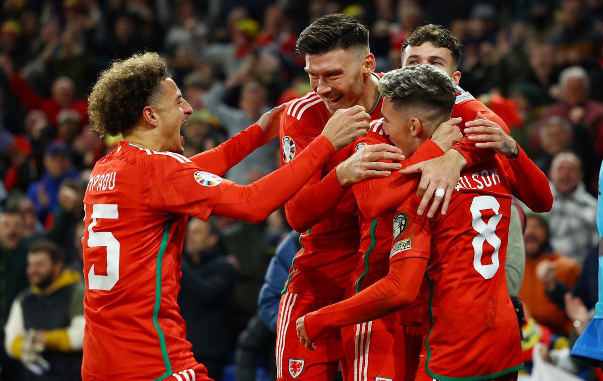 Harry Wilson Wales | Valižan Harry Wilson, član Fulhama, je v uvodnih 15 minutah drugega polčasa dvakrat zatresel mrežo Hrvaške. | Foto Reuters