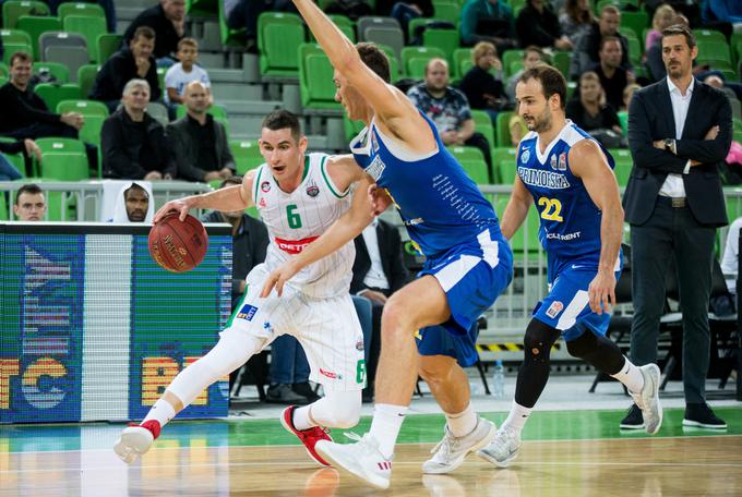 Jan Špan: eden od motorjev ljubljanske igre | Foto: Vid Ponikvar