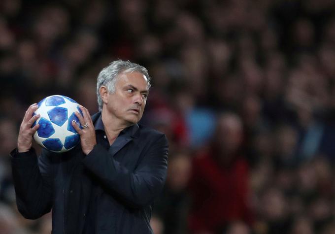 Jose Mourinho je pred zelo pomembno tekmo z RB Leipzigom ostal še brez drugega vrhunskega napadalca. | Foto: Reuters