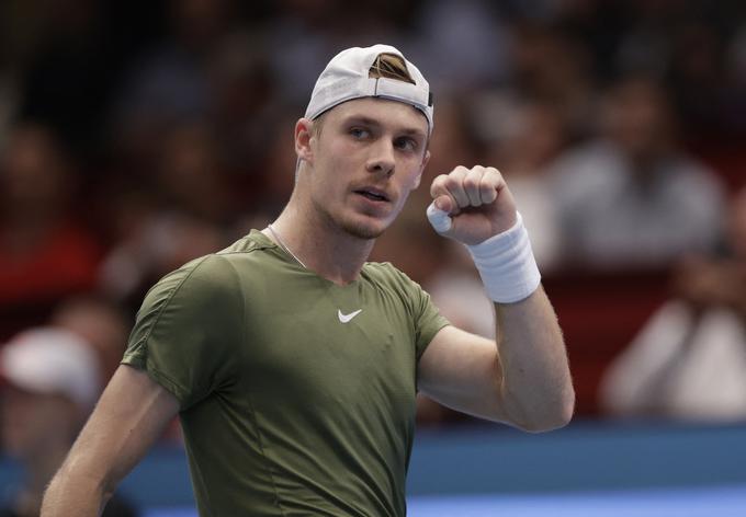 Denis Shapovalov se bo v finalu Dunaja pomeril s prvim nosilcem. | Foto: Reuters