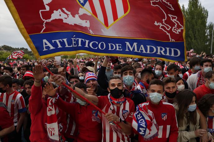 Atletico Madrid prvak | Atletico Madrid lahko zvečer postane tretji španski polfinalist v ligi prvakov. | Foto Guliverimage