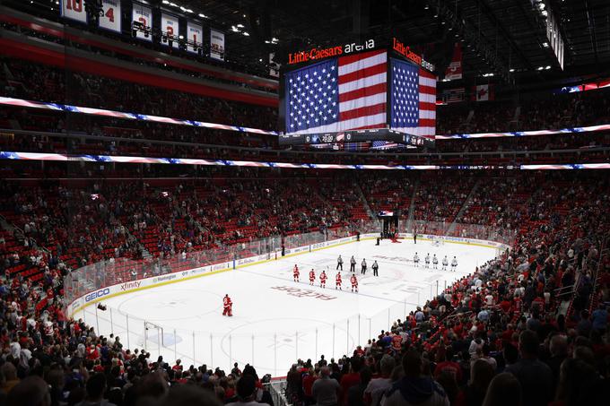 Little Caesars Arena, Detroit | Foto: Reuters