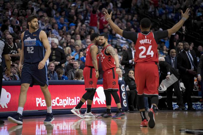 Toronto na lestvici vzhodne konference zaseda visoko drugo mesto. | Foto: Reuters