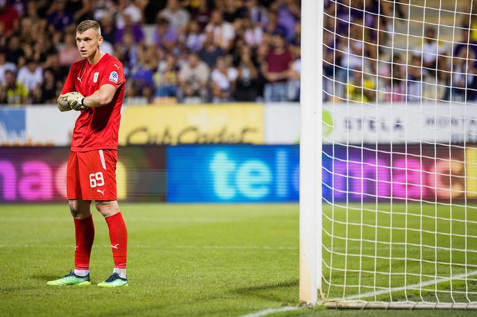 Matevž Vidovšek | Matevž Vidovšek, ki v tej sezoni sploh še ni prejel zadetka, se je poškodoval na dvoboju v Kopru. | Foto Grega Valančič/Sportida