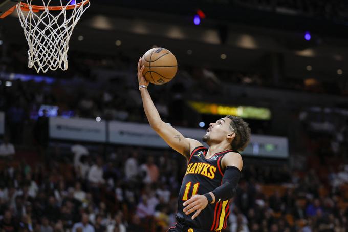 Trae Young je za Atlanto dosegel 25 točk. | Foto: Reuters