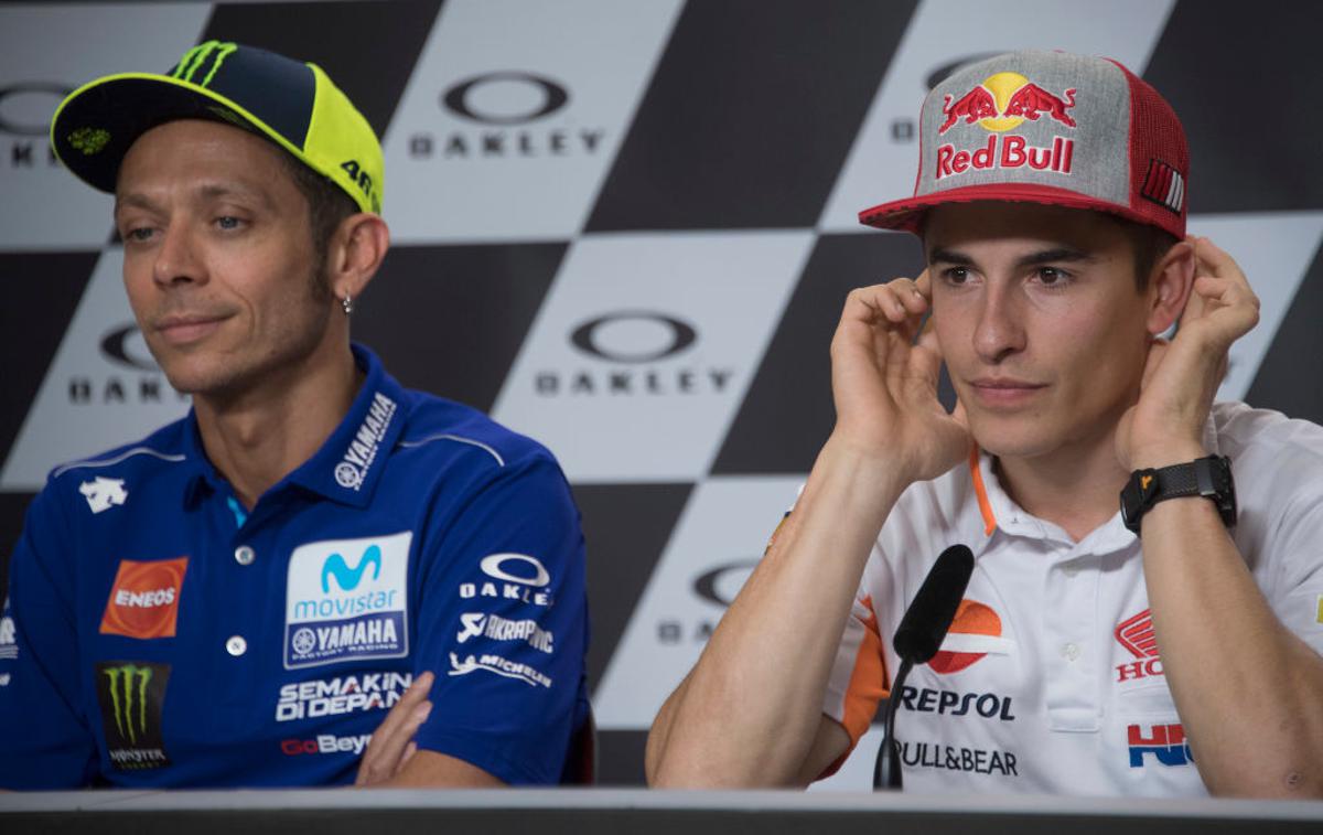 Valentino Rossi, Marc Marquez | Foto Gulliver/Getty Images