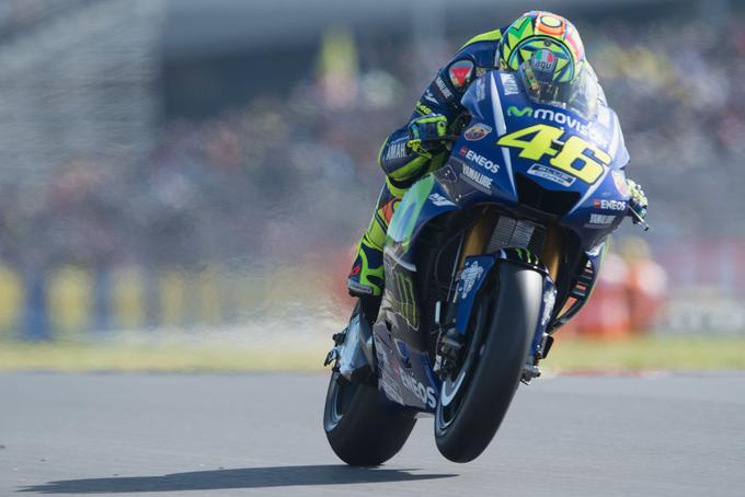 Valentino Rossi je spet začel uživati na motorju. | Foto: Guliverimage/Getty Images