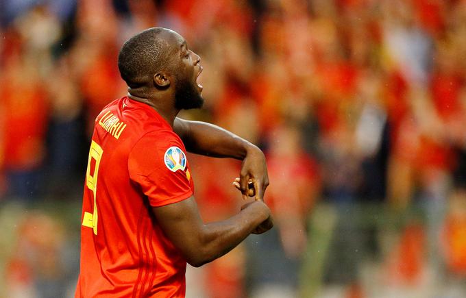 Romelu Lukaku je v belgijski reprezentanci strah in trepet obrambnih igralcev. | Foto: Reuters