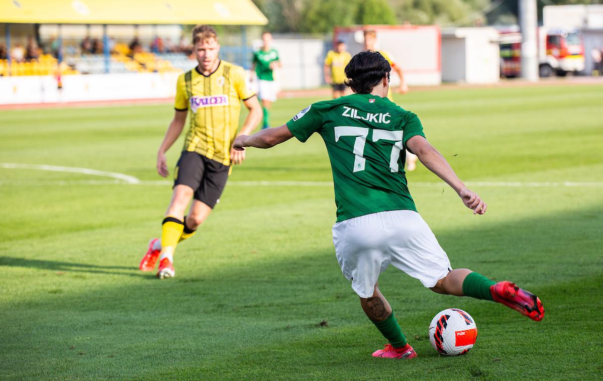 Radomlje : Olimpija 1. snl | Olimpija je v svoji prvi tekmi nove sezone Prve lige le remizirala. | Foto Nik Moder/Sportida