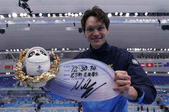 Nils van der Poel je na 10.000 metrov postavil svetovni rekord. | Foto: Guliverimage/Vladimir Fedorenko