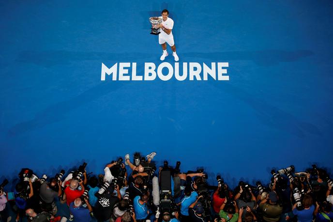 OP Avstralije Melbourne Roger Federer 2018 | Foto Reuters