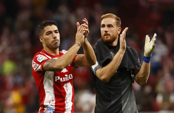 Jan Oblak Luis Suarez | Foto: Reuters