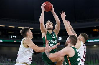 Cedevita Olimpija je prišla do tretje evropske zmage