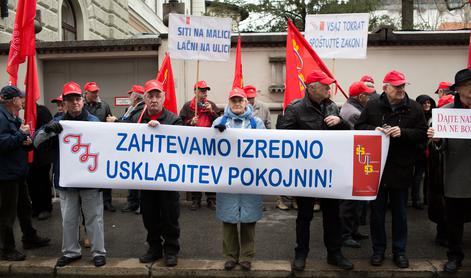 V sindikatu upokojencev pričakujejo še dodatno in izredno uskladitev pokojnin