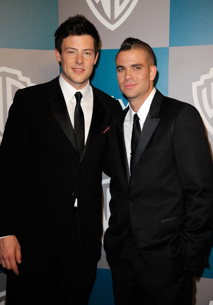 Cory Monteith (levo) in Mark Salling sta umrla zaradi predoziranja in samomora. | Foto: Getty Images