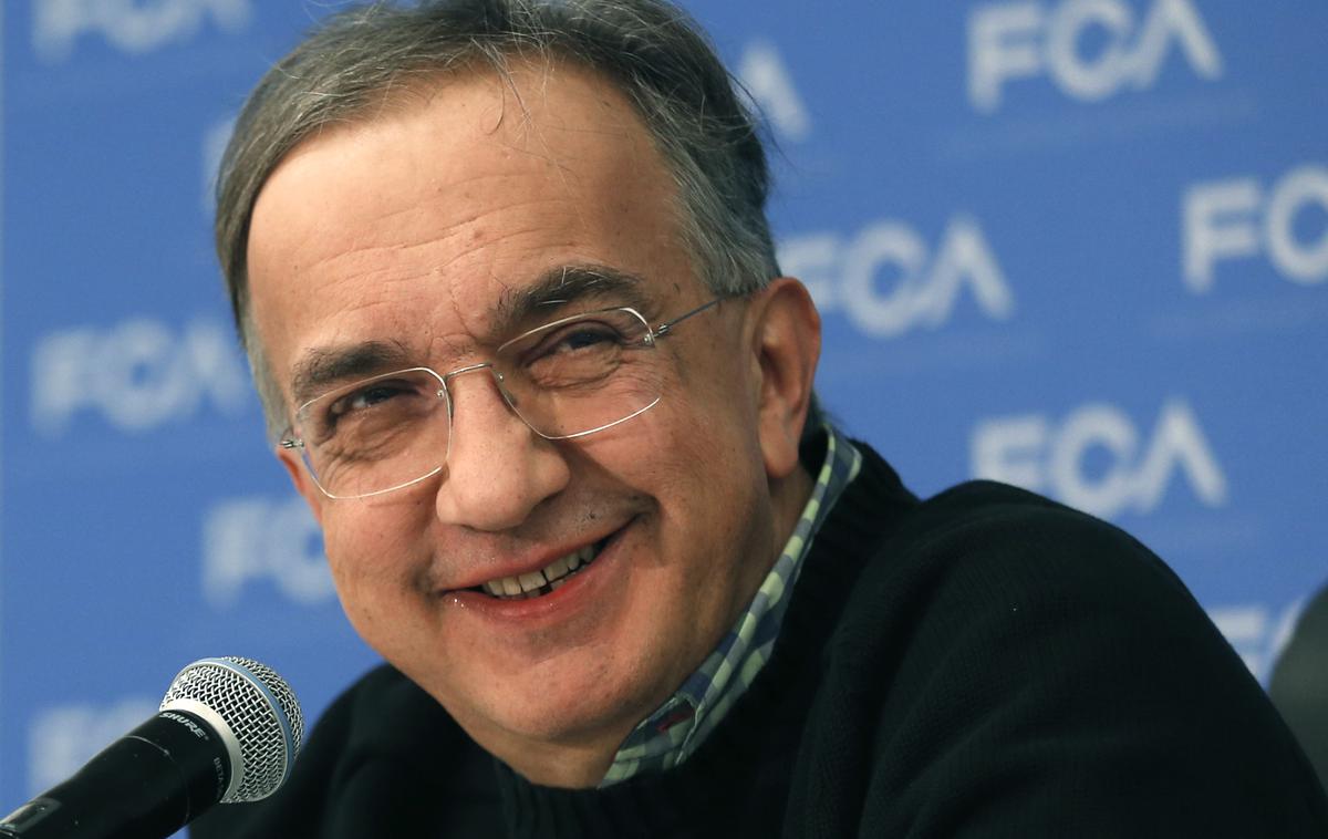 Fiat Chrysler Automobiles (FCA) predsednik uprave Sergio Marchionne | Foto Reuters