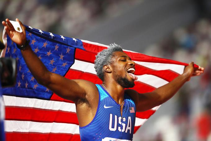 Noah Lyles se je vpisal v zgodovino. | Foto: Getty Images