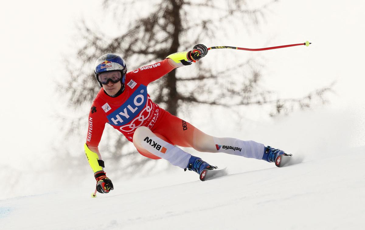 Marco Odermatt | Marco Odermatt je v vodstvu. | Foto Reuters