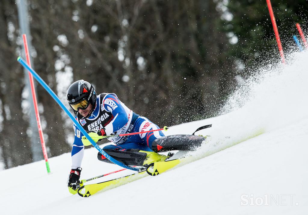 Slijeme moški slalom 2018