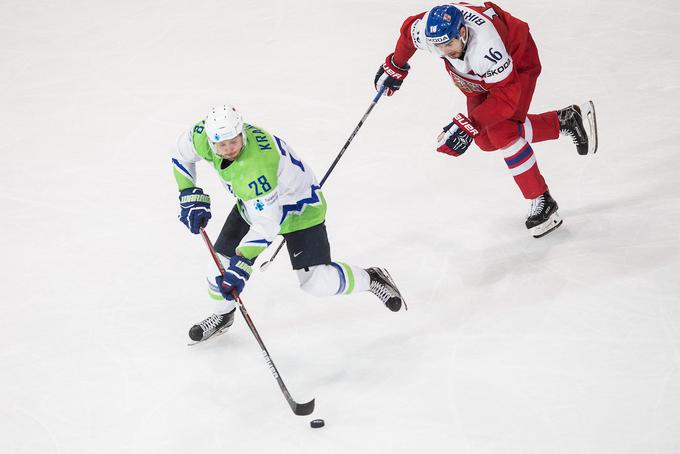 slovenska hokejska reprezentanca Aleš Kranjc | Foto: Vid Ponikvar