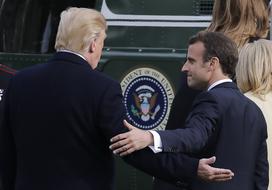 Trump in Macron