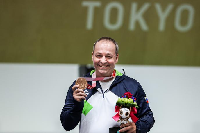 Franček Gorazd Tiršek | Tiršek se veseli še drugega odličja v Tokiu. | Foto Vid Ponikvar