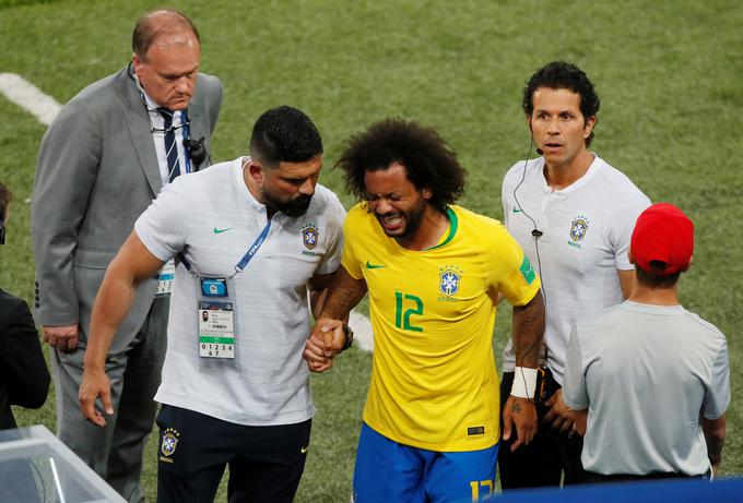 Marcelo je proti Srbiji odigral le dobrih 10 minut. | Foto: Reuters