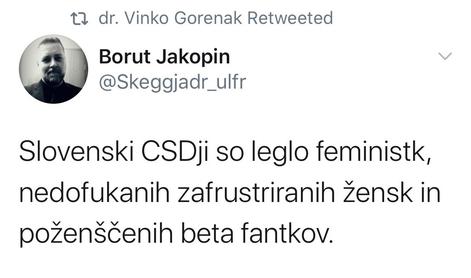 Zapis na račun CSD na Twitterju po oceni sindikata nedopusten