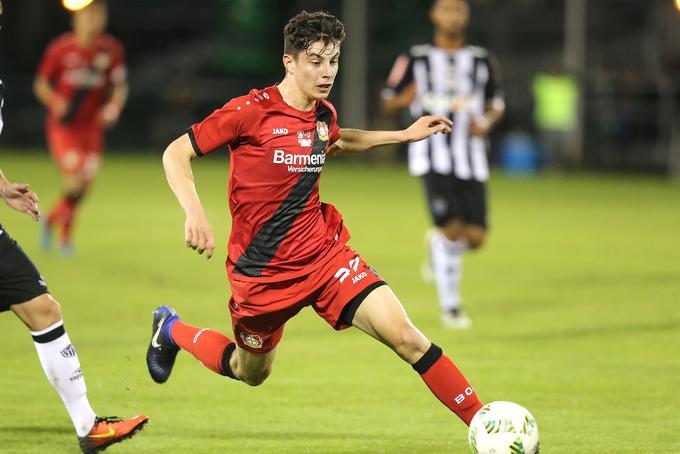 Najstnik Kei Havertz spada med najbolj nadarjene nemške nogometaše. | Foto: Guliverimage/Getty Images