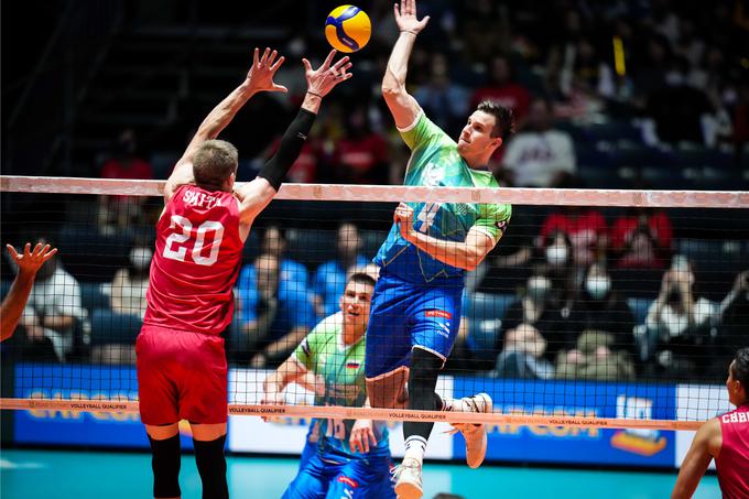 slovenska odbojkarska reprezentanca : ZDA, olimpijske kvalifikacije, Jan Kozamernik | Foto: Volleyball World