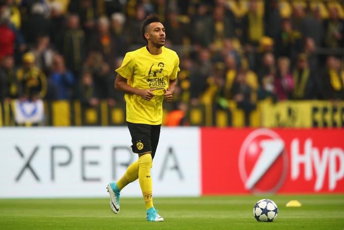 Na soigralca je mislil tudi najboljši strelec Pierre Emerick Aubameyang. | Foto: Getty Images