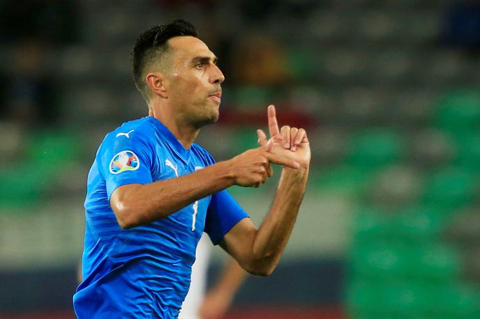 Eran Zahavi | Izraelec Eran Zahavi, ki je zadel tudi v Stožicah, je zdaj že pri neverjetnih 33 golih v letošnjem letu. | Foto Reuters