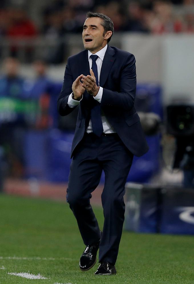 Ernesto Valverde je pohvalil igro Rome. | Foto: Reuters