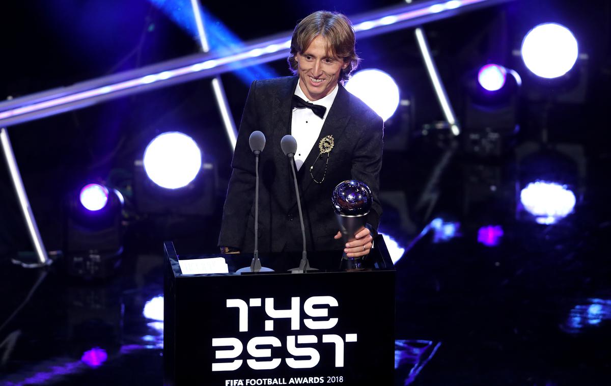 Luka Modrić | Luka Modrić je postal najboljši nogometaš na svetu. | Foto Getty Images