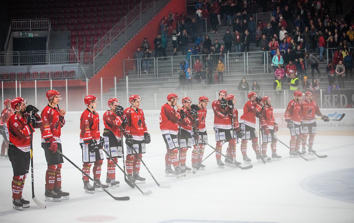 HDD Jesenice HK Olimpija | Na Jesenicah so obeležili okroglih 70 let od ustanovitve prvega kluba. | Foto Urban Meglič/Sportida