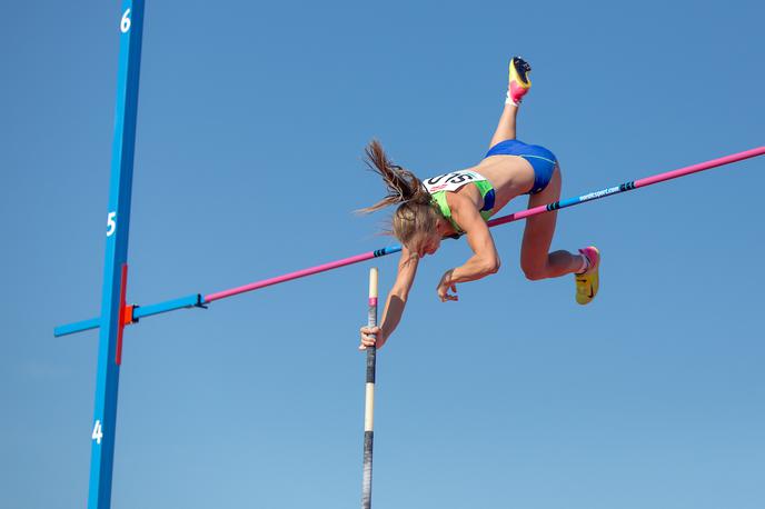 Tina Šutej | Tina Šutej se je podpisala pod nov slovenskim rekord in si priborila olimpijsko vozovnico. | Foto Peter Kastelic