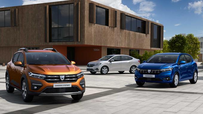 Četrti član družine sandero je limuzina, a so prodajne številke pri nas zelo nizke. Največ povpraševanja bo po različici stepway in karavanskem loganu. | Foto: Dacia