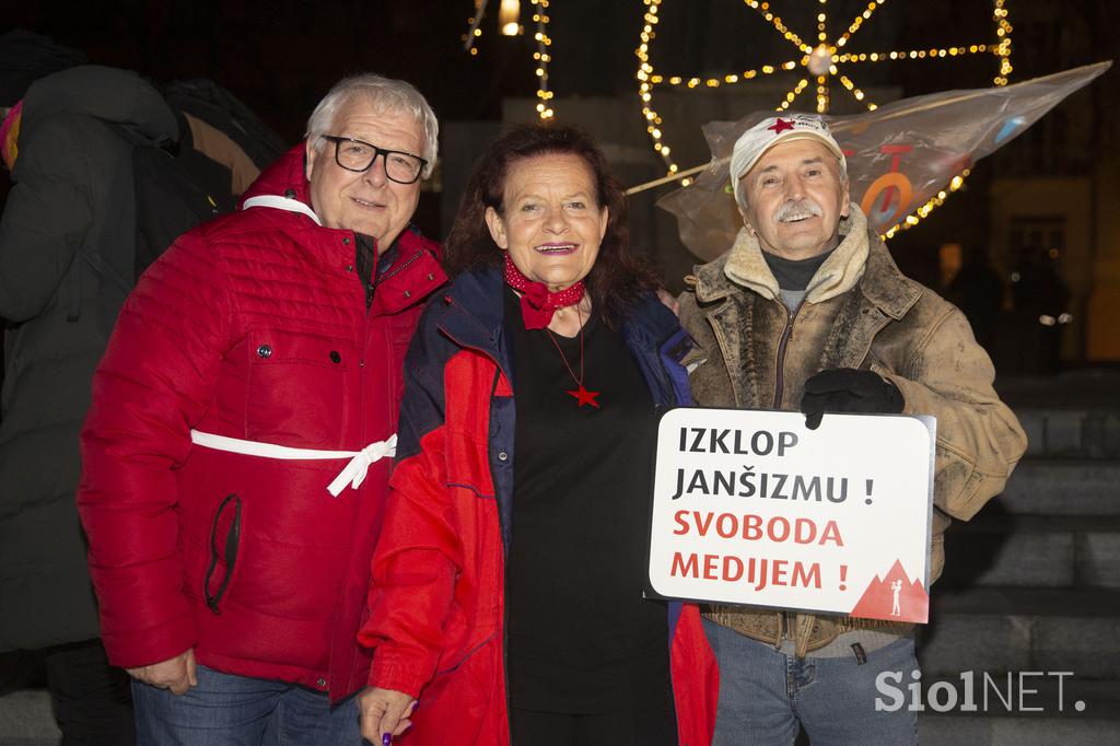 Petkovi kolesarski protesti, Milan Kučan, Matjaž Hanžek