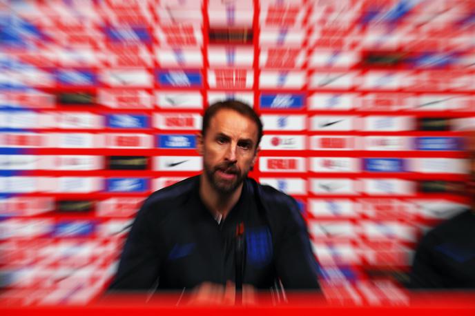 Gareth Southgate | Angleški selektor Gareth Southgate je na zadnjem SP Anglijo popeljal do četrtega mesta, nato pa je na Euru 2020 izgubil v finalu. | Foto Getty Images