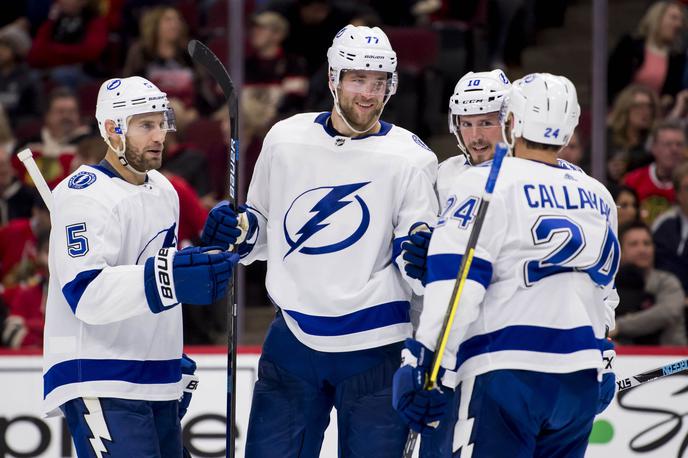 Tampa bay | Hokejisti Tampe so ob enem porazu vknjižili že peto zmago v tej sezoni.  | Foto Reuters