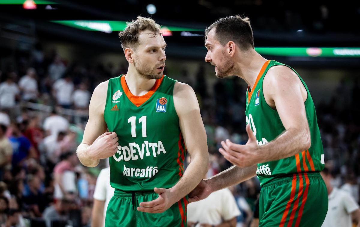 Cedevita Olimpija : Crvena zvezda liga ABA | Navijači Cedevite Olimpije veliko pričakujejo od Jake Blažiča in Zorana Dragića. | Foto Vid Ponikvar