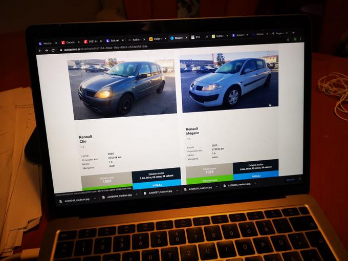 Do rabljenega vozila lahko pridete tudi na spletni dražbi. | Foto: Gregor Pavšič