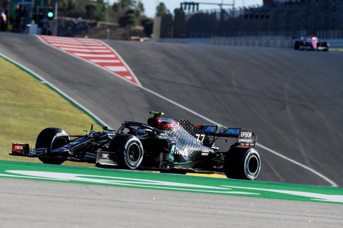 Valtteri Bottas | Valtteri Bottas je bil v Mercedesu najhitrejši tudi na tretjem treningu pred nedeljsko veliko nagrado Portugalske v formuli ena. | Foto Reuters