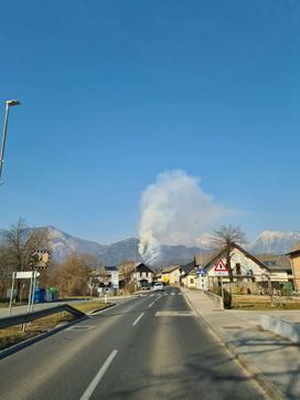 Potoška gora požar