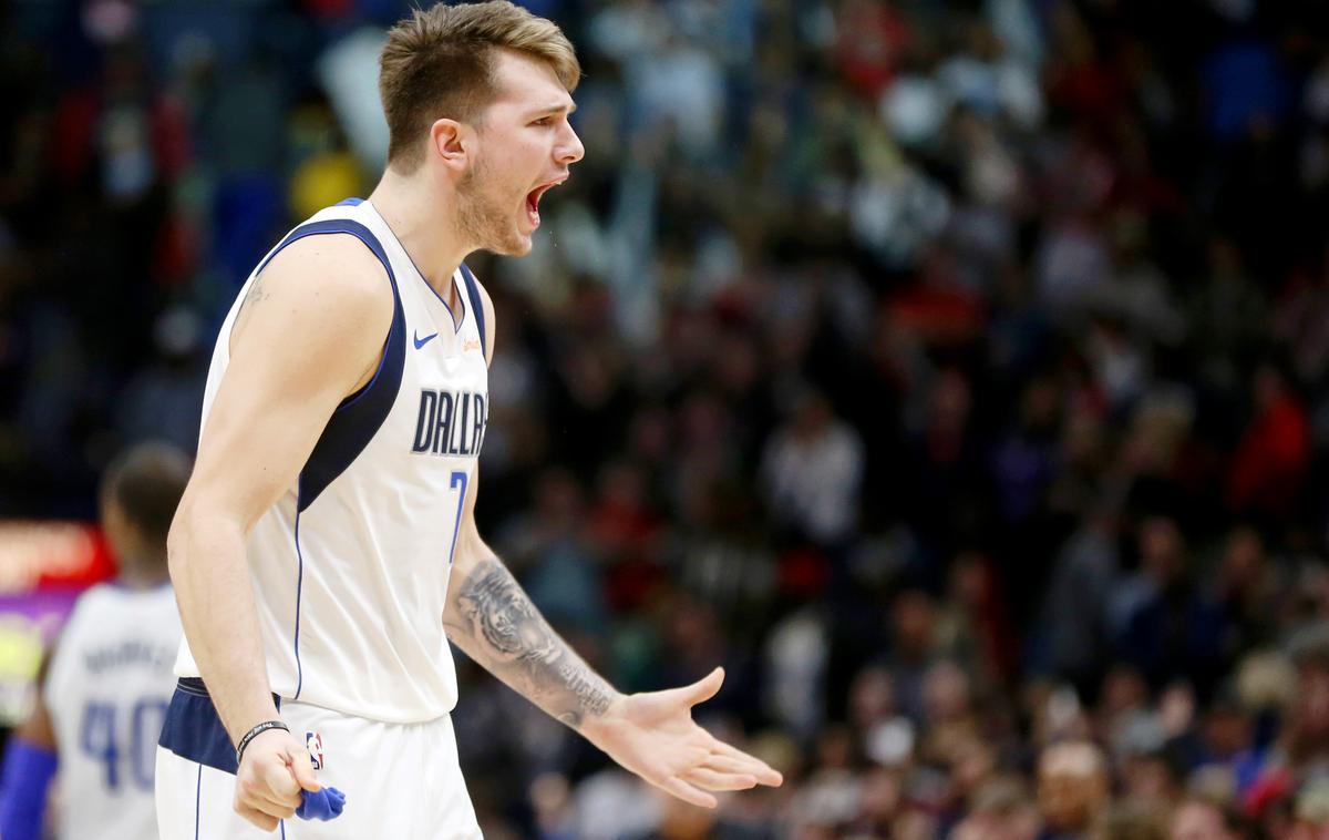 Luka Dončić | Luka Dončić po stresni tekmi ni skrival frustracij. | Foto Reuters