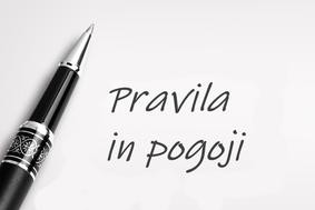 Pravila in pogoji sodelovanja v nagradni igri Si za? (v nadaljevanju: pravila)