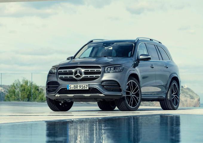 Videz in arhitekturo si je izposodil pri manjšem modelu GLE. | Foto: Mercedes-Benz